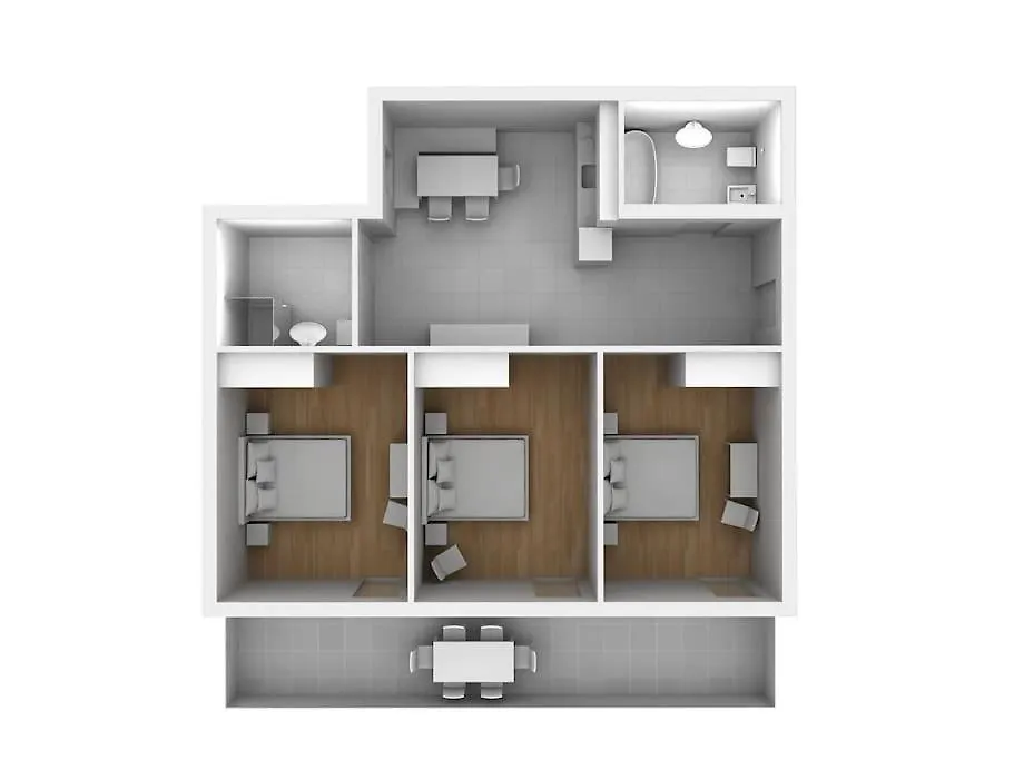 Apartment Zulijani A6 Rabac Croatia